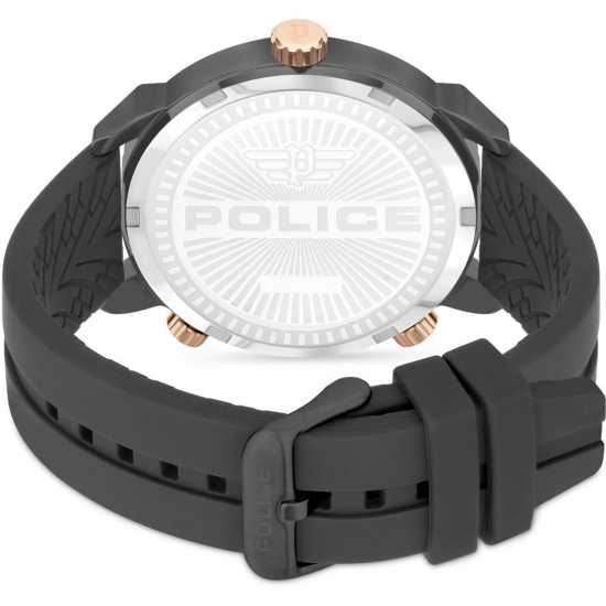 Police Gents  51Mm Black Quartz Watch Pol.21953B  Бижутерия