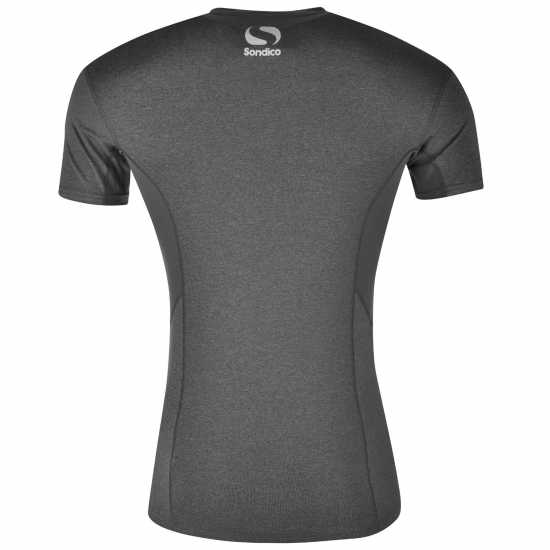 Мъжки долни дрехи Sondico Core Base Short Sleeves Mens Сив марл Sondico Core Base Short Sleeves Mens Сив марл Мъжки долни дрехи
