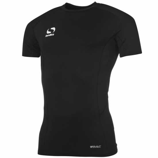 Sondico Core Base Short Sleeves Mens Черно Мъжки долни дрехи