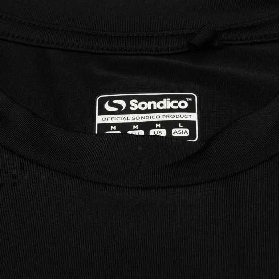 Sondico Core Base Short Sleeves Mens Черно Мъжки долни дрехи