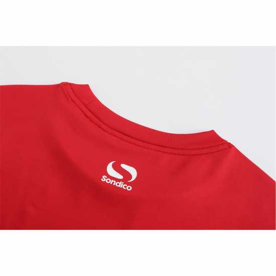 Sondico Core Base Short Sleeves Mens Червено Мъжки долни дрехи
