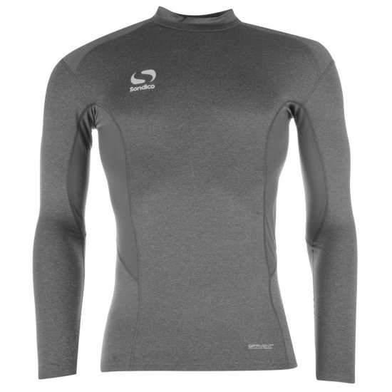 Sondico Base Mock Neck Mens Сиво Мъжки долни дрехи