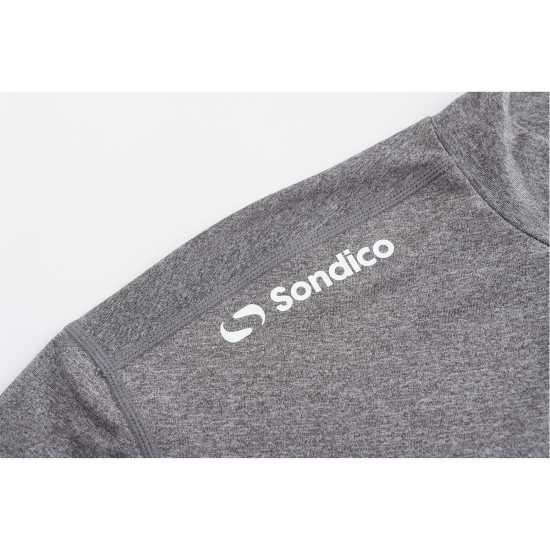 Sondico Base Mock Neck Mens Сиво Мъжки долни дрехи