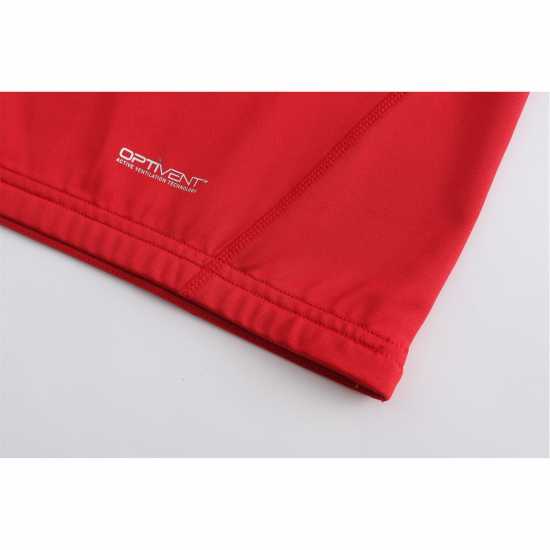 Sondico Base Mock Neck Mens Червено Мъжки долни дрехи