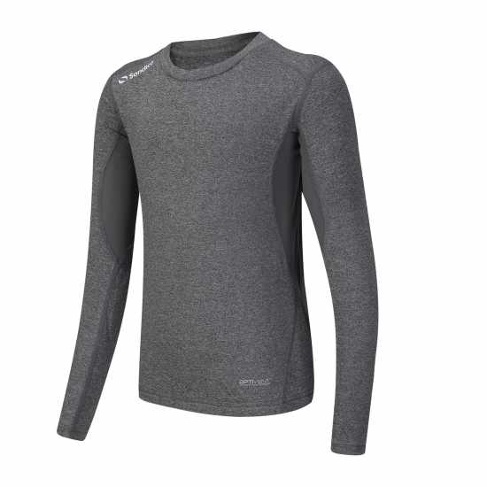 Детски основен слой дрехи Sondico Компресиращ Основен Слой Long Sleeved Core Base Layer Junior Сив марл Sondico Компресиращ Основен Слой Long Sleeved Core Base Layer Junior Сив марл Детски основен слой дрехи