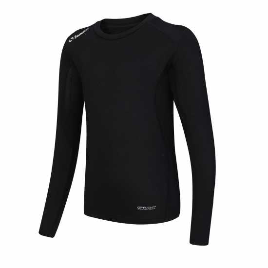 Детски основен слой дрехи Sondico Компресиращ Основен Слой Long Sleeved Core Base Layer Junior Черно Sondico Компресиращ Основен Слой Long Sleeved Core Base Layer Junior Черно Детски основен слой дрехи