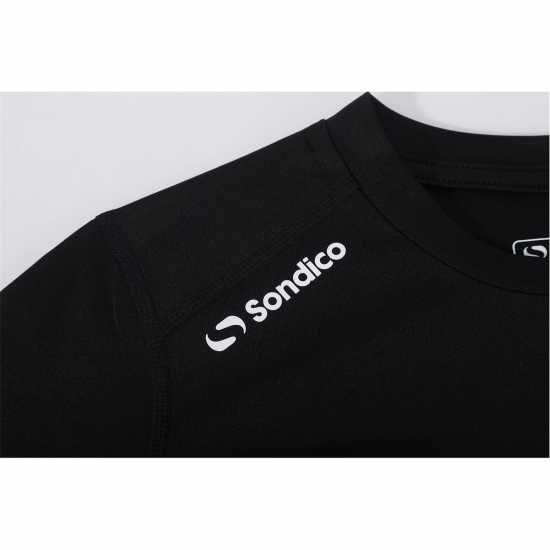 Детски основен слой дрехи Sondico Компресиращ Основен Слой Long Sleeved Core Base Layer Junior Черно Sondico Компресиращ Основен Слой Long Sleeved Core Base Layer Junior Черно Детски основен слой дрехи