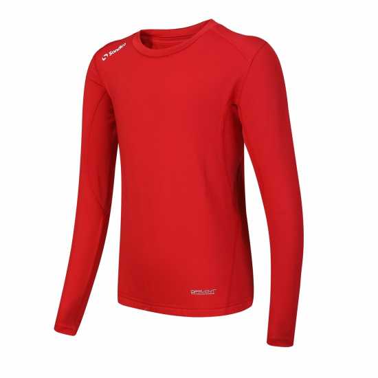 Детски основен слой дрехи Sondico Компресиращ Основен Слой Long Sleeved Core Base Layer Junior Червено Sondico Компресиращ Основен Слой Long Sleeved Core Base Layer Junior Червено Детски основен слой дрехи