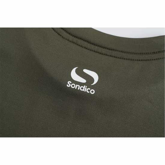 Sondico Компресиращ Основен Слой Long Sleeved Core Base Layer Junior Olive Детски основен слой дрехи