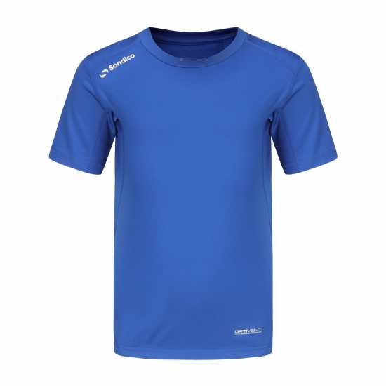 Детски основен слой дрехи Sondico Core Baselayer Short Sleeves Juniors Кралски Sondico Core Baselayer Short Sleeves Juniors Кралски Детски основен слой дрехи