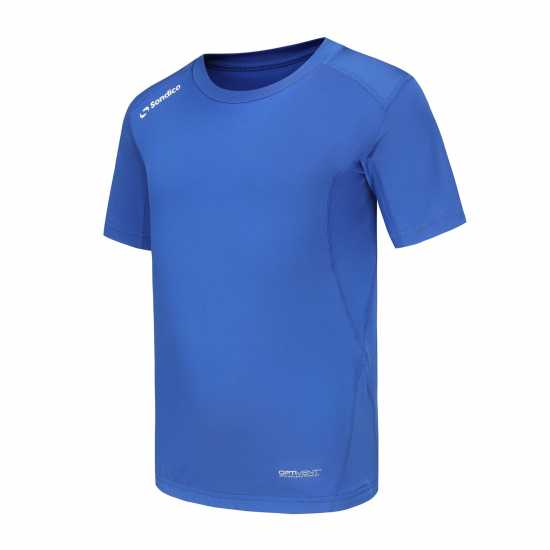 Детски основен слой дрехи Sondico Core Baselayer Short Sleeves Juniors Кралски Sondico Core Baselayer Short Sleeves Juniors Кралски Детски основен слой дрехи