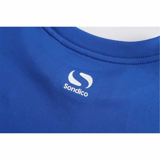 Sondico Core Baselayer  Short Sleeves Juniors Royal Детски основен слой дрехи