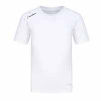 Sondico Core Baselayer  Short Sleeves Juniors White Детски основен слой дрехи
