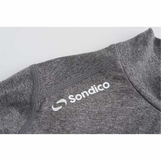 Детски основен слой дрехи Sondico Основен Слой Полуполо Mock Neck Baselayer Juniors Сиво Sondico Основен Слой Полуполо Mock Neck Baselayer Juniors Сиво Детски основен слой дрехи