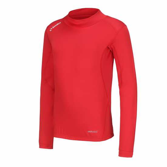 Sondico Основен Слой Полуполо Mock Neck Baselayer Juniors Червено Детски основен слой дрехи