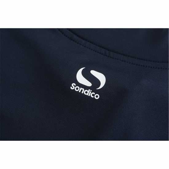 Sondico Основен Слой Полуполо Mock Neck Baselayer Juniors Морска синьо Детски основен слой дрехи