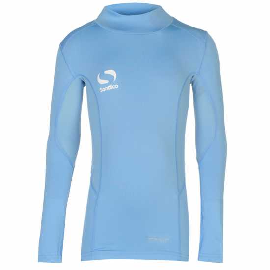 Детски основен слой дрехи Sondico Основен Слой Полуполо Mock Neck Baselayer Juniors Кралски Sondico Основен Слой Полуполо Mock Neck Baselayer Juniors Кралски Детски основен слой дрехи