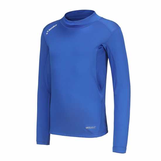 Детски основен слой дрехи Sondico Основен Слой Полуполо Mock Neck Baselayer Juniors Кралски Sondico Основен Слой Полуполо Mock Neck Baselayer Juniors Кралски Детски основен слой дрехи