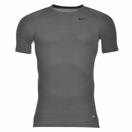 Мъжки долни дрехи Nike Pro Men's Tight Fit Short-Sleeve Top Сиво Nike Pro Men's Tight Fit Short-Sleeve Top Сиво Мъжки долни дрехи