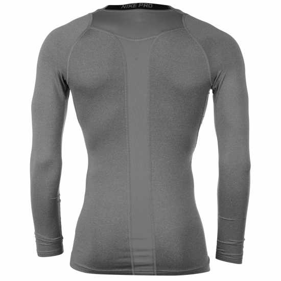 Мъжки долни дрехи Nike Мъжка Блуза Pro Core Long Sleeve T Shirt Mens Сиво Nike Мъжка Блуза Pro Core Long Sleeve T Shirt Mens Сиво Мъжки долни дрехи
