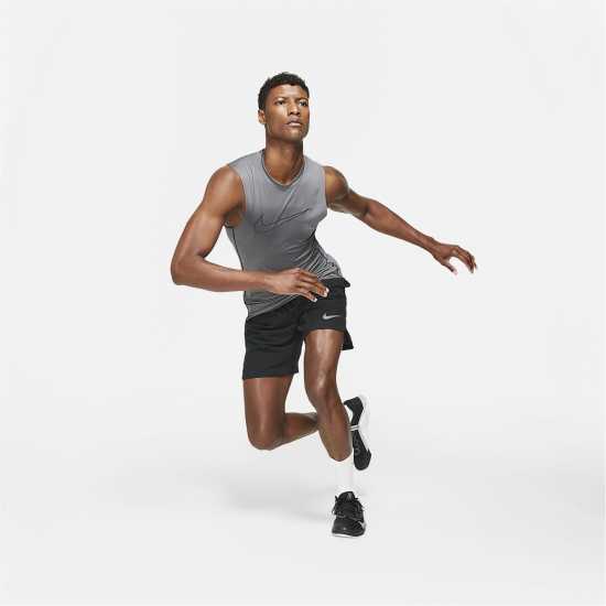 Nike Основен Слой Мъже Pro Core Sleeveless Base Layer Mens Grey Мъжки долни дрехи
