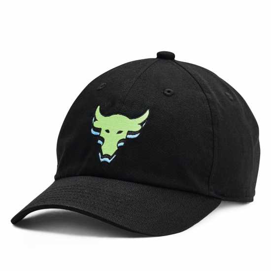 Under Armour Armour Youth Project Rock Adj Baseball Cap Unisex Kids Черно Шапки с козирка