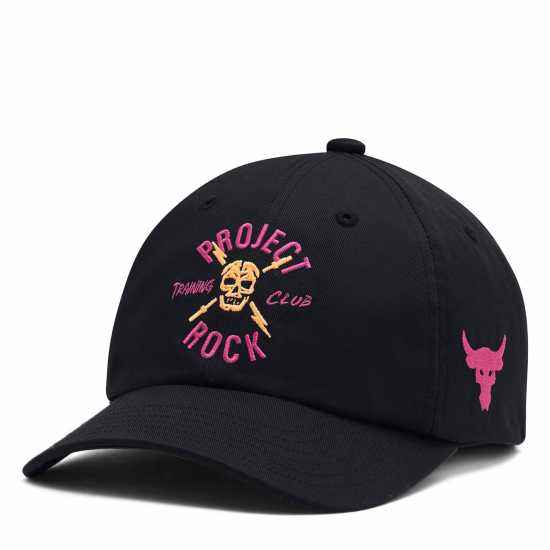 Under Armour Armour Youth Project Rock Adj Baseball Cap Unisex Kids Black Шапки с козирка