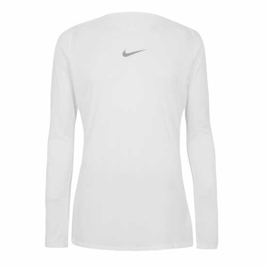 Nike Men's Baselayer Top White/Cool Grey 
