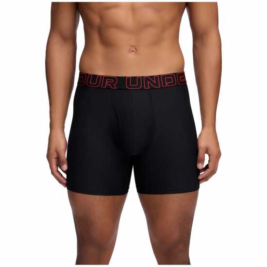 Мъжко бельо Under Armour Performance Tech™ 6 Inch 3 Pack Mens Black Under Armour Performance Tech™ 6 Inch 3 Pack Mens Black Мъжко бельо