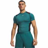 Under Armour Men's Baselayer Top Green/Black 