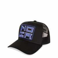 Мъжка Шапка Societe Noir Box Trucker Hat Mens Черно/Синьо Шапки с козирка