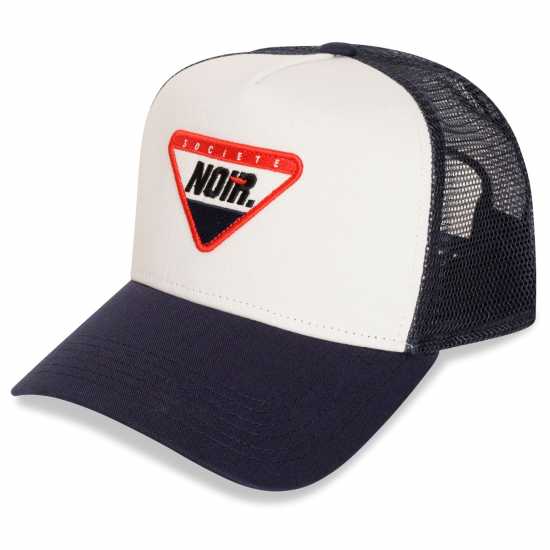 Societe Noir Mesh Cap Морска синьо Шапки с козирка