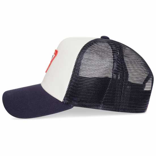 Societe Noir Mesh Cap Морска синьо Шапки с козирка