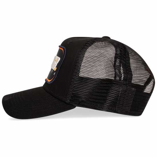 Societe Noir Mesh Cap Черно/Оранжево Шапки с козирка