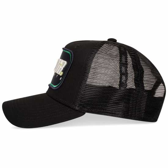 Societe Noir Mesh Cap Черно/Зелено Шапки с козирка