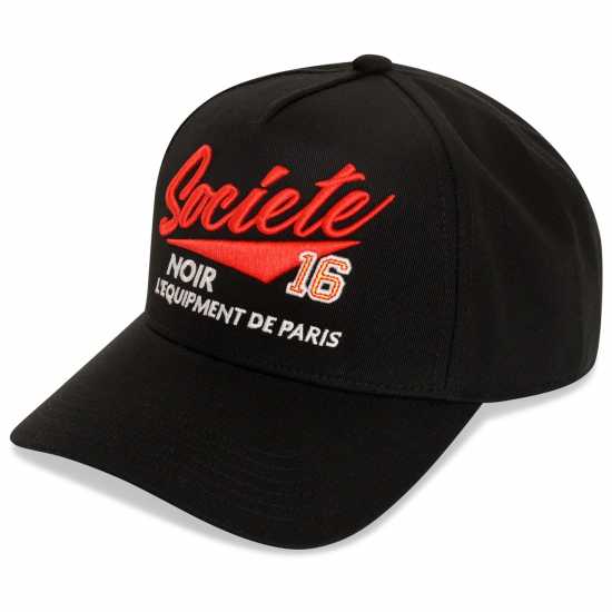 Societe Noir Trucker Cap Черно/Червено Шапки с козирка