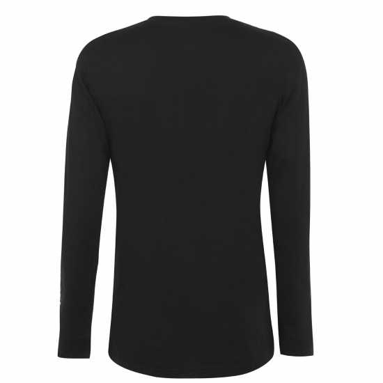 Dc Тениска Longer Logo T Shirt Black Мъжки ризи