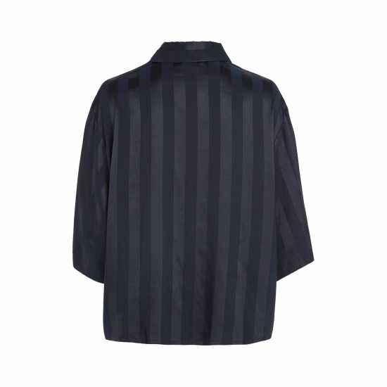Tommy Hilfiger Short Sleeve Top Tonal Stripes  Дамски пижами