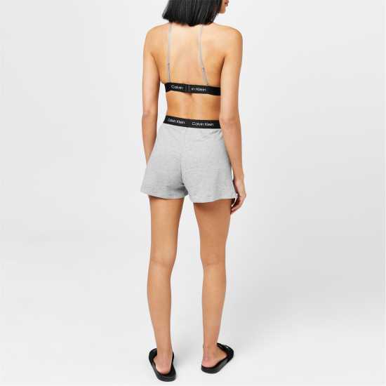 Calvin Klein Lounge Shorts Grey Heather Дамски пижами