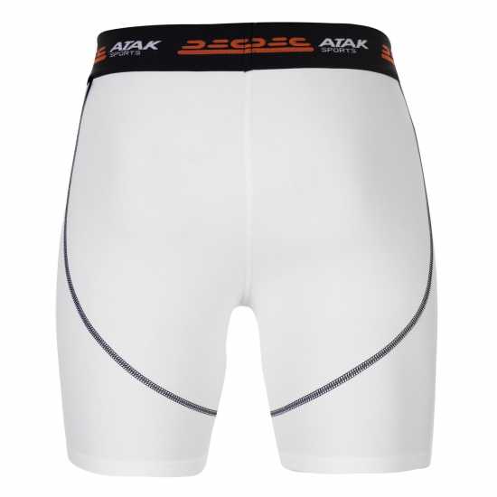 Atak Gaa Compression Shorts Senior White Мъжки долни дрехи