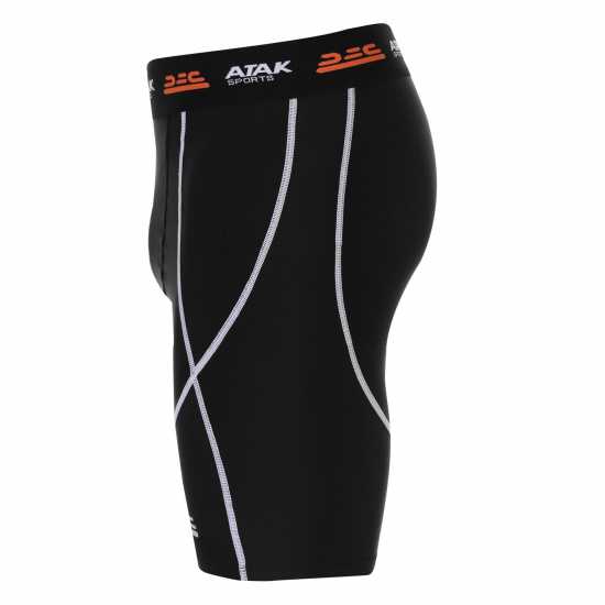 Atak Sports Gaa Compression Shorts Senior Черно Мъжки долни дрехи