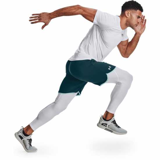 Under Armour Armour Heatgear® Leggings Men's White/Black 