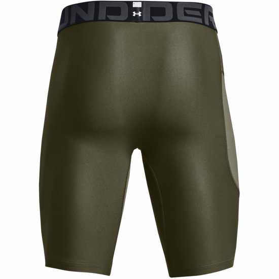 Under Armour Мъжки Шорти Heatgear® Pocket Long Shorts Mens Marine OD Green Мъжки долни дрехи