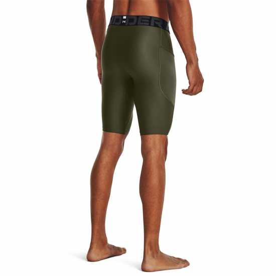 Under Armour Мъжки Шорти Heatgear® Pocket Long Shorts Mens Морско ОД Зелено Мъжки долни дрехи