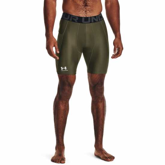 Under Armour Armour Heatgear® Compression Shorts Men's Морско ОД Зелено 