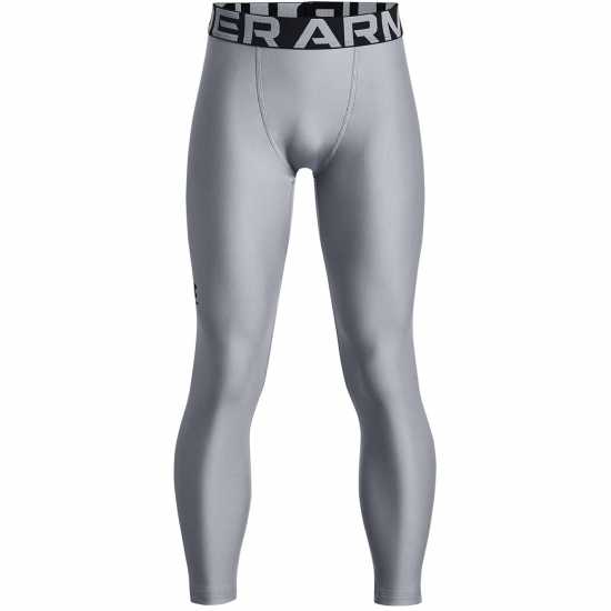 Детски основен слой дрехи Under Armour Armour High Gear Armour Leggings Стомана/Черно Under Armour Armour High Gear Armour Leggings Стомана/Черно Детски основен слой дрехи