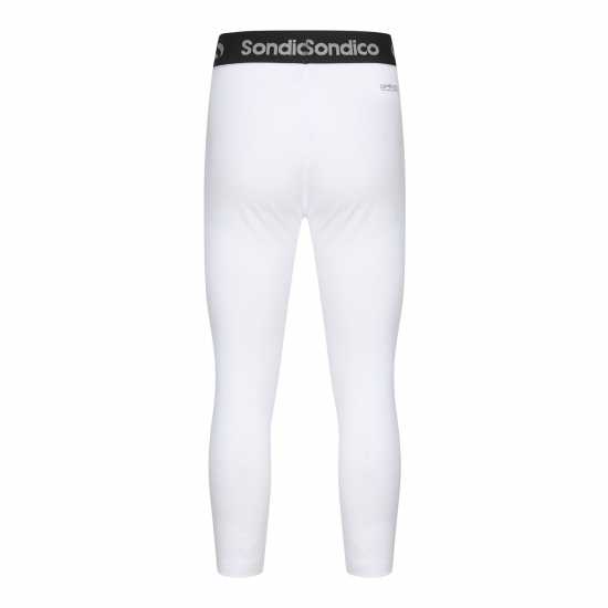 Sondico Core Three Quarter Tights Juniors Бяло Детски основен слой дрехи