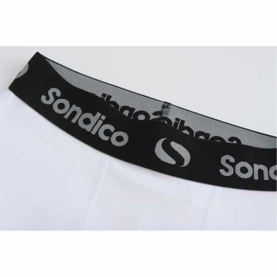 Sondico Core Three Quarter Tights Juniors Бяло Детски основен слой дрехи