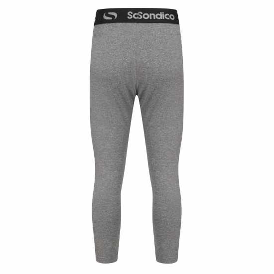 Sondico Core Three Quarter Tights Juniors Сиво Детски основен слой дрехи