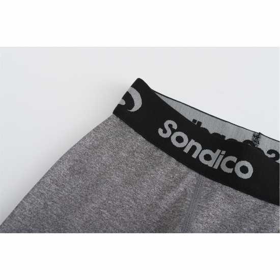 Sondico Core Three Quarter Tights Juniors Сиво Детски основен слой дрехи